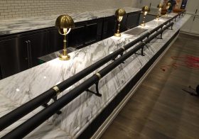 Foot Rails - State of Grace Restaurant